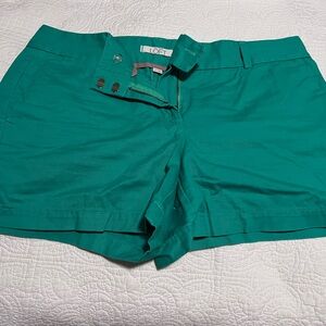 LOFT Women's Green Shorts